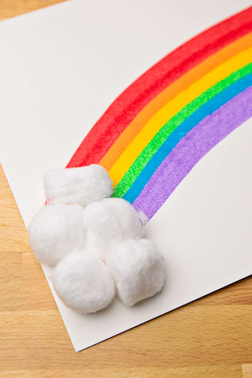 Rainbow Squeegee Art for Kids